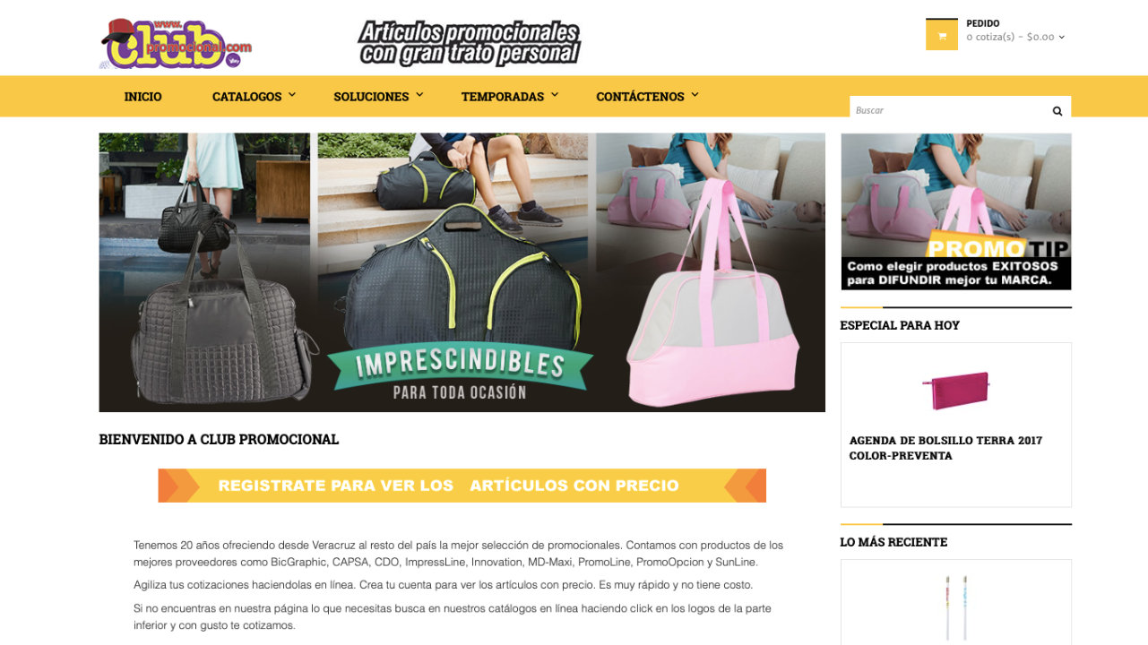 Portafolio Artedigital.com | CLUB PROMOCIONAL - Proveedor de impresión y productos promocionales