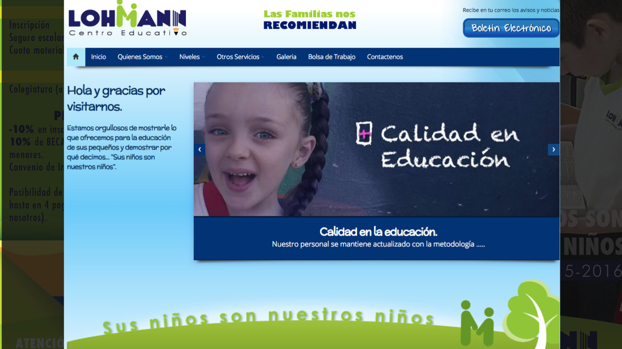 Portafolio Artedigital.com | LOHMANN - Centro Educativo en Medellín de Bravo, Ver.